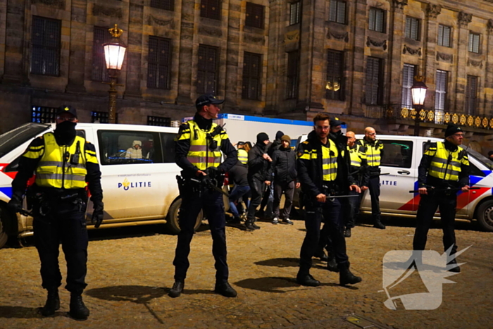 Massale politie-inzet wegens enorme drukte