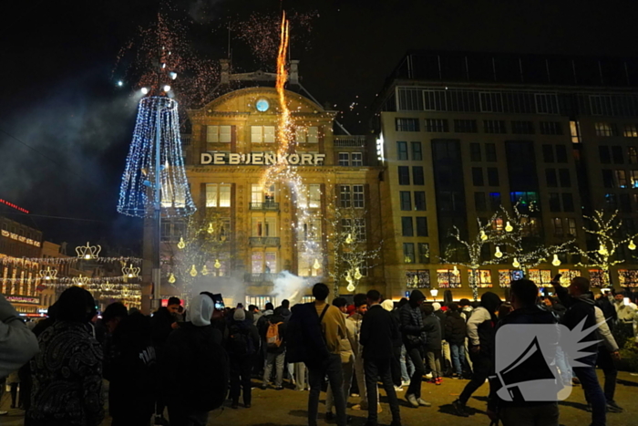 Massale politie-inzet wegens enorme drukte