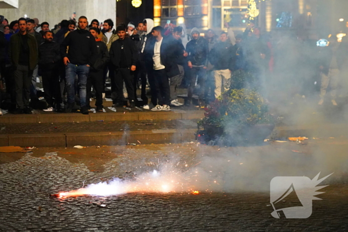 Massale politie-inzet wegens enorme drukte