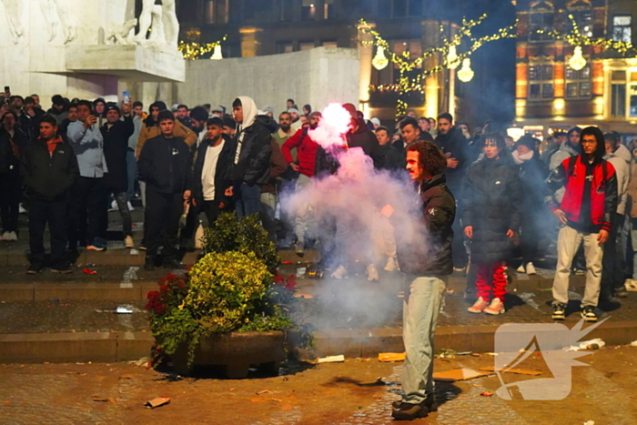 Massale politie-inzet wegens enorme drukte