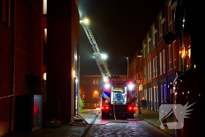 Brandweer ingezet voor keukenbrand