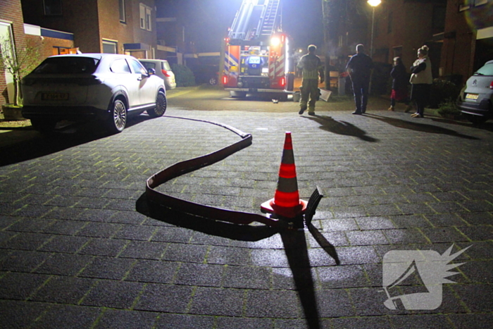 Kelder vol water door gesprongen waterleiding