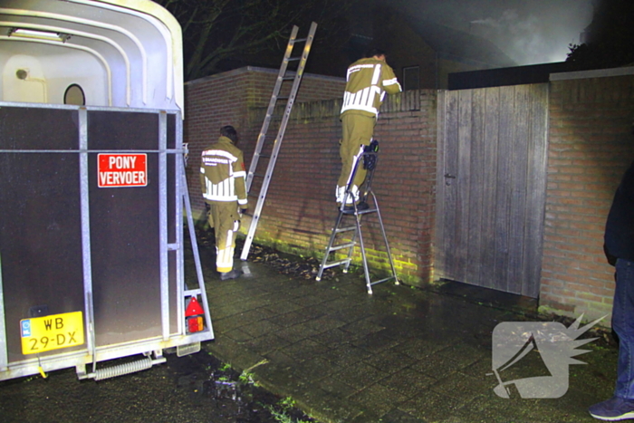 Kelder vol water door gesprongen waterleiding