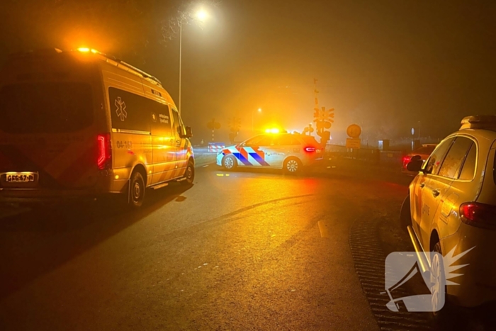 Treinverkeer stilgelegd door mogelijk ongeval