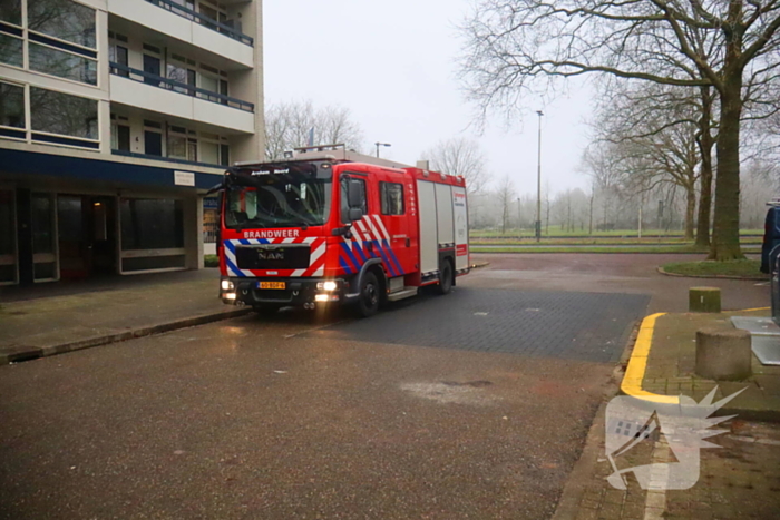 Brandweer schiet te hulp bij waterlekkage