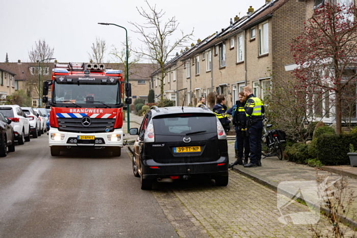 Brand in woning snel onder controle