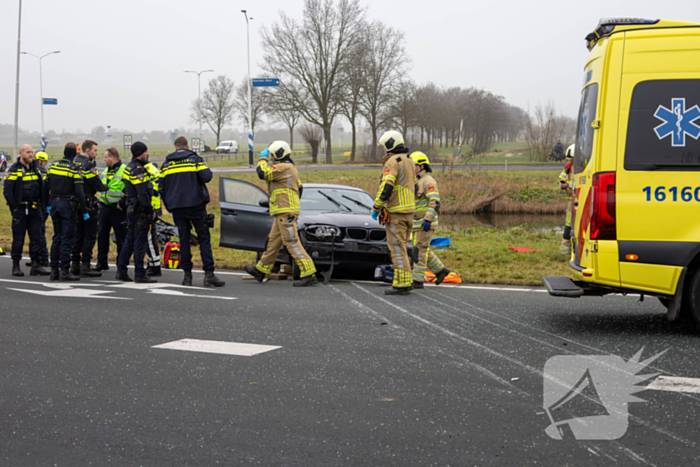 Zwaargewonde bij ernstig ongeval