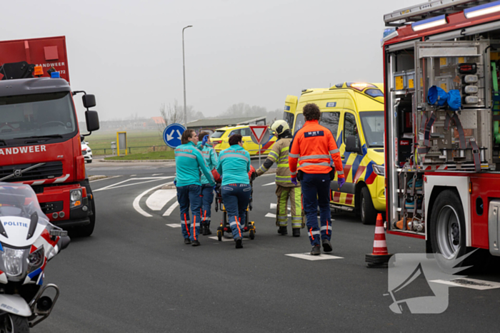 Zwaargewonde bij ernstig ongeval