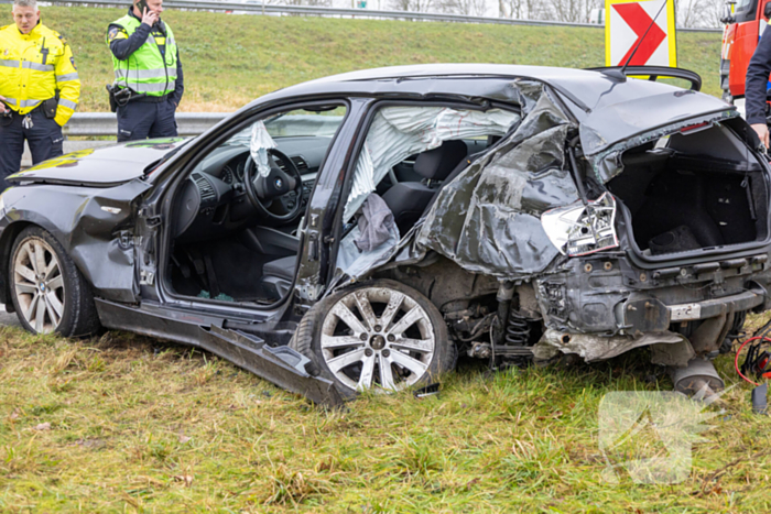 Zwaargewonde bij ernstig ongeval