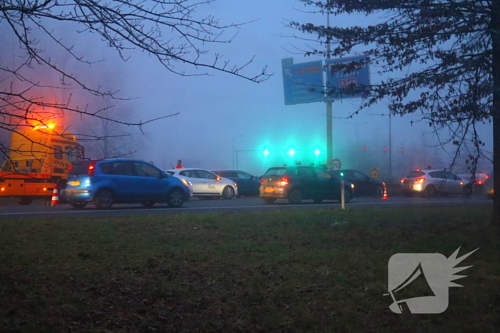 Automobilist botst op RIMOB