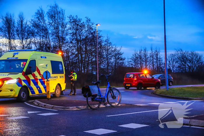 Fietser gewond bij ongeval op kruising
