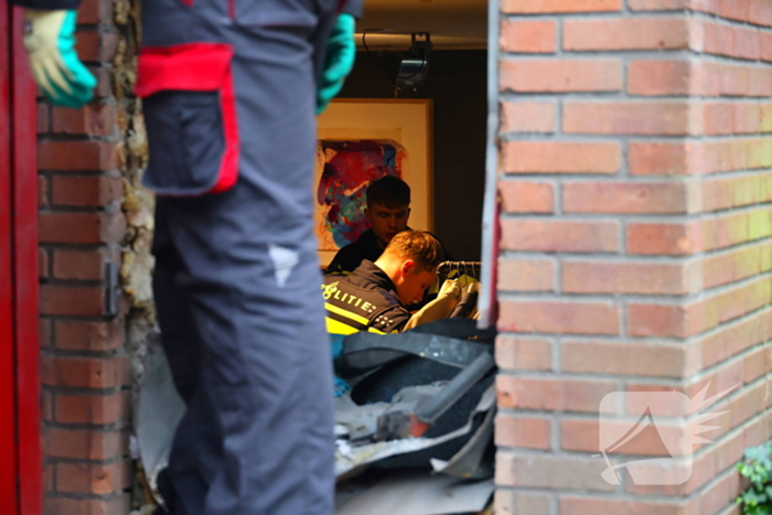 Opnieuw explosie bij portiekdeur