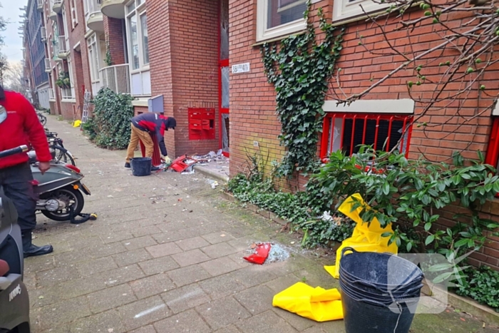 Opnieuw explosie bij portiekdeur