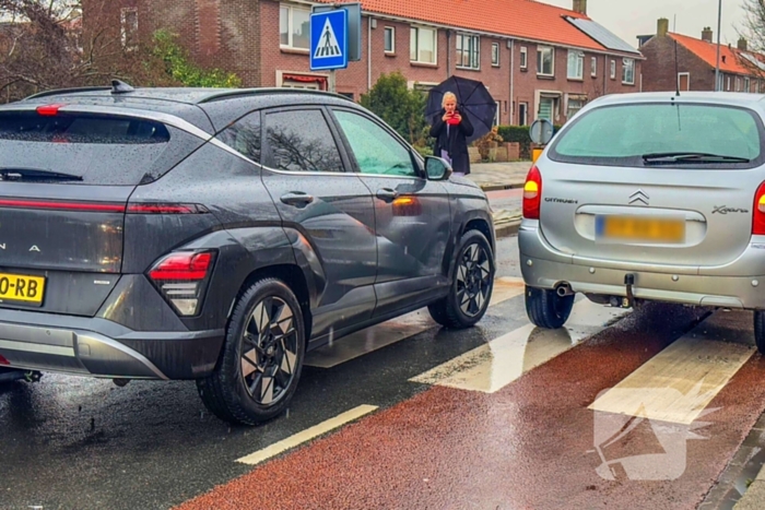 Auto's lopen fikse schade op bij ongeval