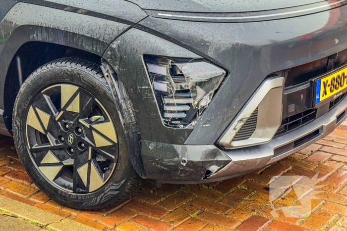 Auto's lopen fikse schade op bij ongeval