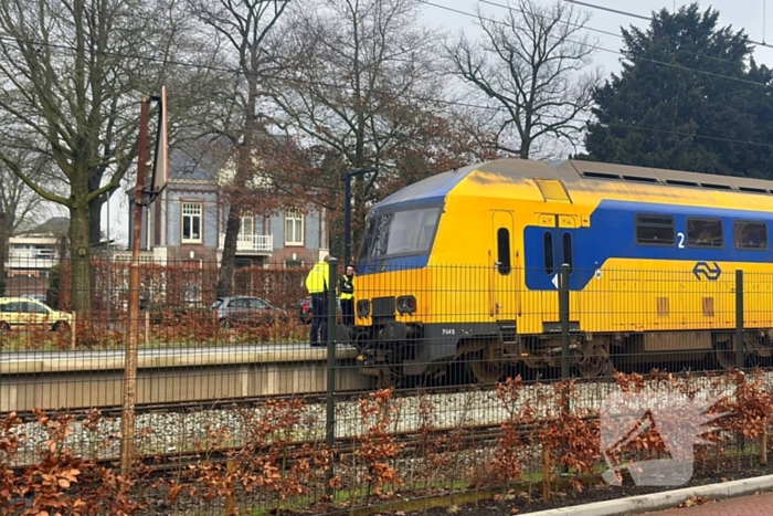 Geen treinverkeer door aanrijding met persoon