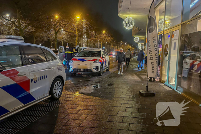 Politie ingezet voor een overval