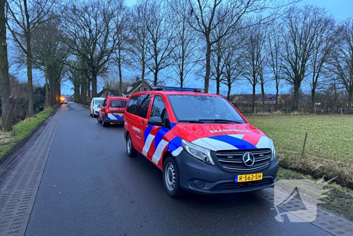 Flinke schade naar brand in schuur, paard gered