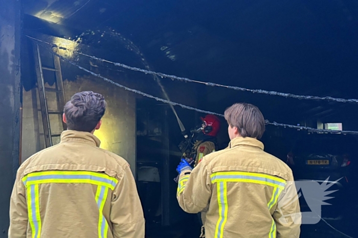 Flinke schade naar brand in schuur, paard gered