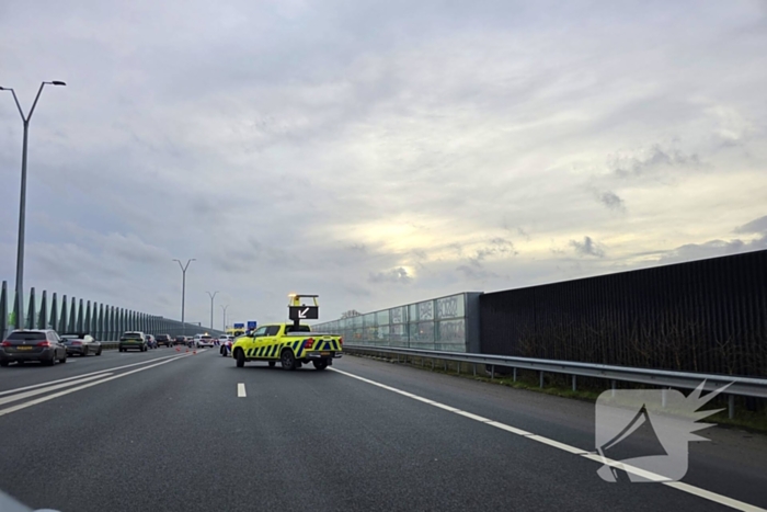 Snelweg afgesloten na ongeval