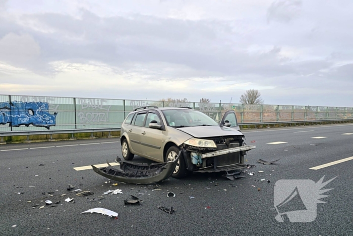 Snelweg afgesloten na ongeval