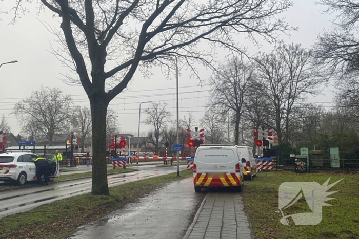 Treinverkeer stilgelegd na aanrijding