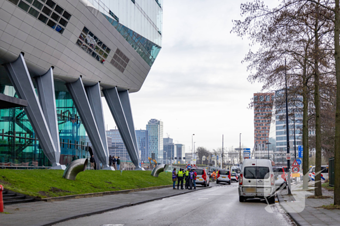 Veel politie aanwezig wegens demonstratie