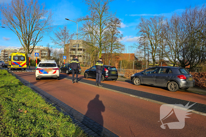 Scooterrijder geschept door automobilist tijdens inhaalactie
