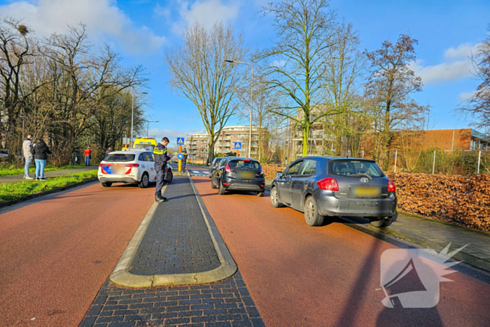 Scooterrijder geschept door automobilist tijdens inhaalactie