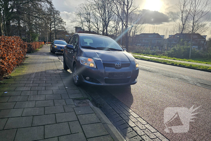 Scooterrijder geschept door automobilist tijdens inhaalactie