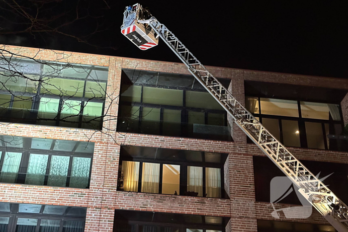 Brandweer ingezet voor brand in een appartement