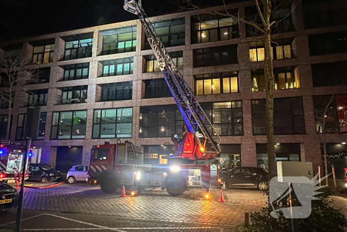 Brandweer ingezet voor brand in een appartement