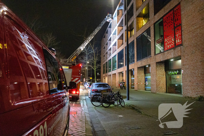 Brandweer ingezet voor brand in een appartement
