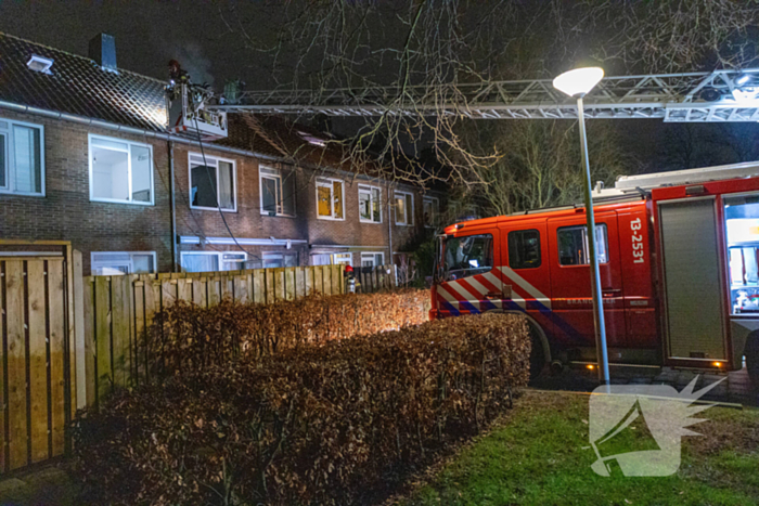 Veel schade bij brand in woning