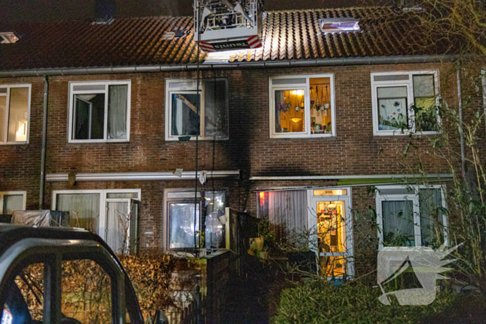 Veel schade bij brand in woning
