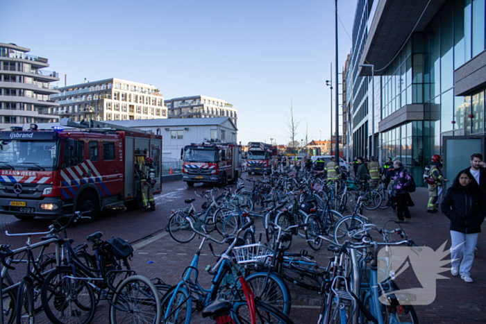 Melding brand in pand blijkt stoomvorming