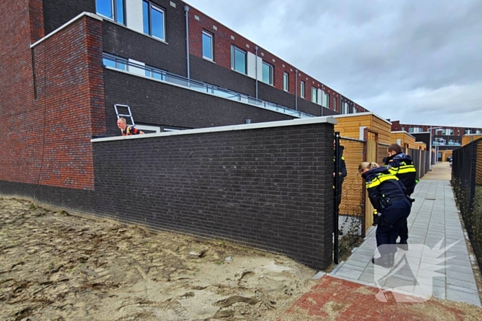 Brandweer bevrijdt persoon uit wasmachine