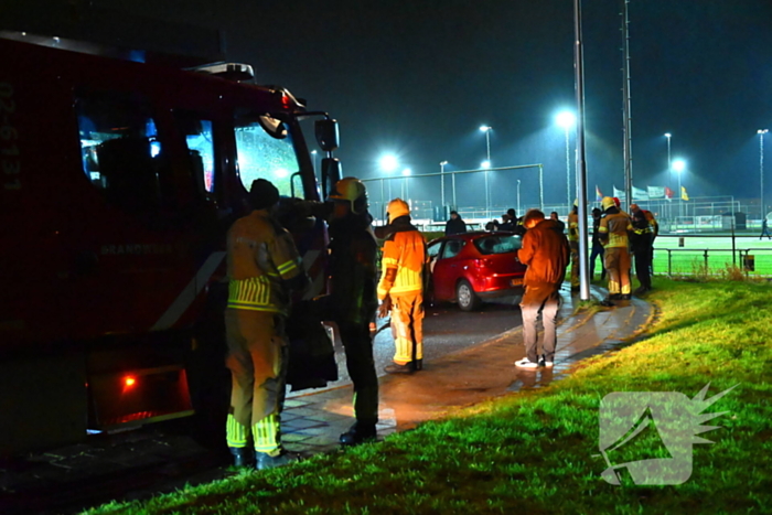 Gewonde bij frontale aanrijding