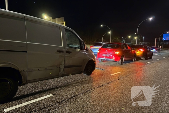 Flinke schade bij kettingbotsing
