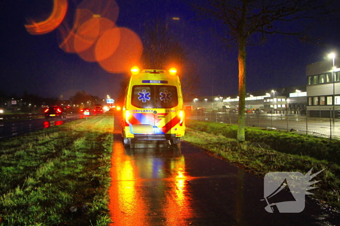 Voetganger gewond bij aanrijding met scooter
