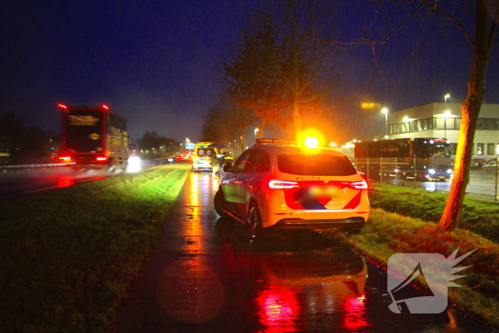 Voetganger gewond bij aanrijding met scooter