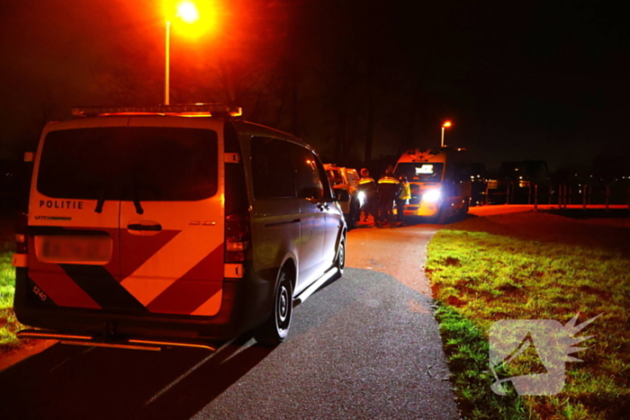 Vrouw raakt te water