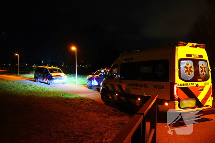 Vrouw raakt te water