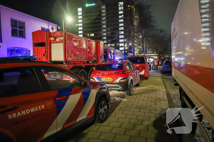 Grote brand bij verzamelgebouw voor bedrijven