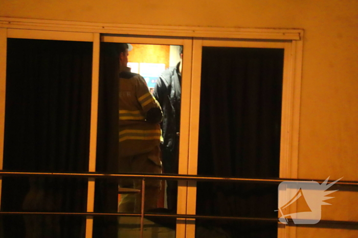 Brandlucht op vluchtelingenboot