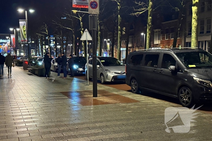 Taxichauffeurs demonsteren