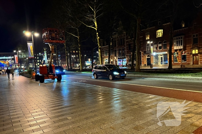 Taxichauffeurs demonsteren