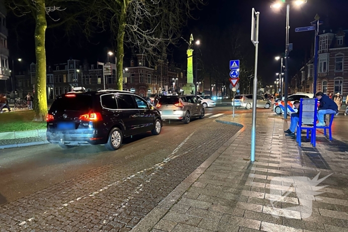 Taxichauffeurs demonsteren