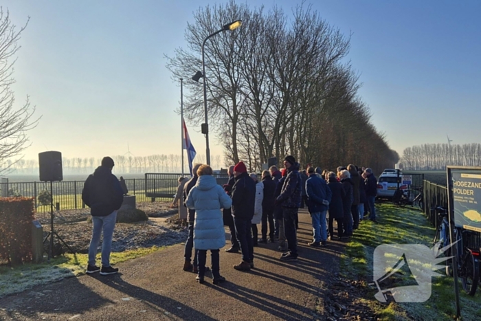 Herdenking slachtoffers watersnoodramp