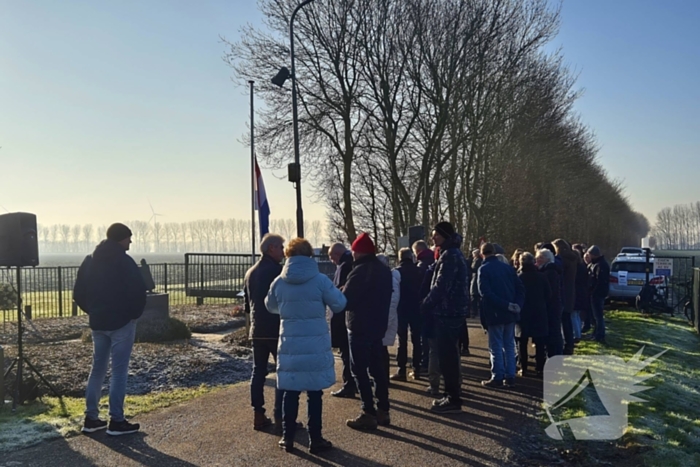 Herdenking slachtoffers watersnoodramp